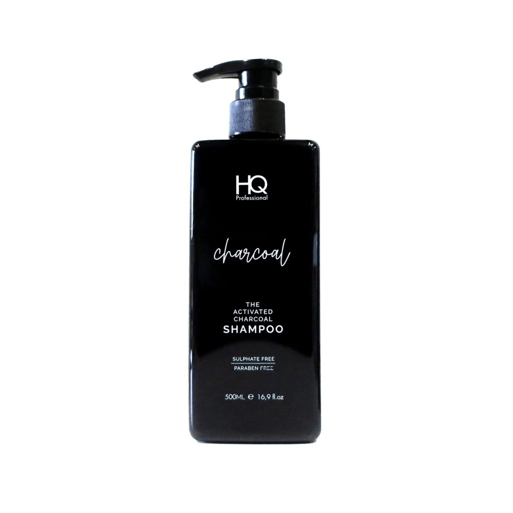 HQ Professional Activated Charcoal Shampoo,Charcoal shampoo,Deep cleansing shampoo,Detox shampoo for hair,Clarifying shampoo,Professional charcoal hair care