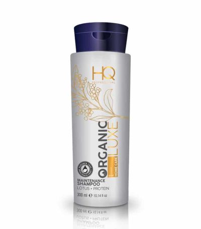 HQ Professional Organic Luxe Shampoo, Organic Luxe Maintenance Shampoo, Organic hair shampoo, Natural revitalizing shampoo, Professional hair care, Moisturizing organic shampoo, Hair repair and strength shampoo,