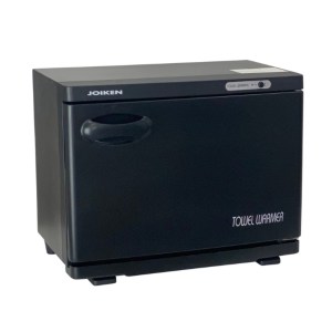 single towel warmer black