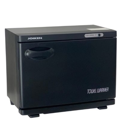 single towel warmer black