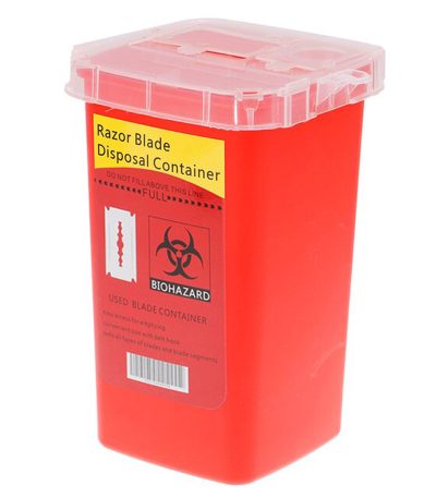 Disposal Blade Container-Red