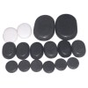 16 pc facial massage stone