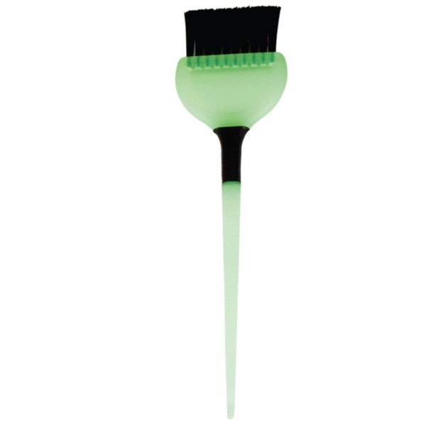 Plastic Fluro Grip Green Tint Brush