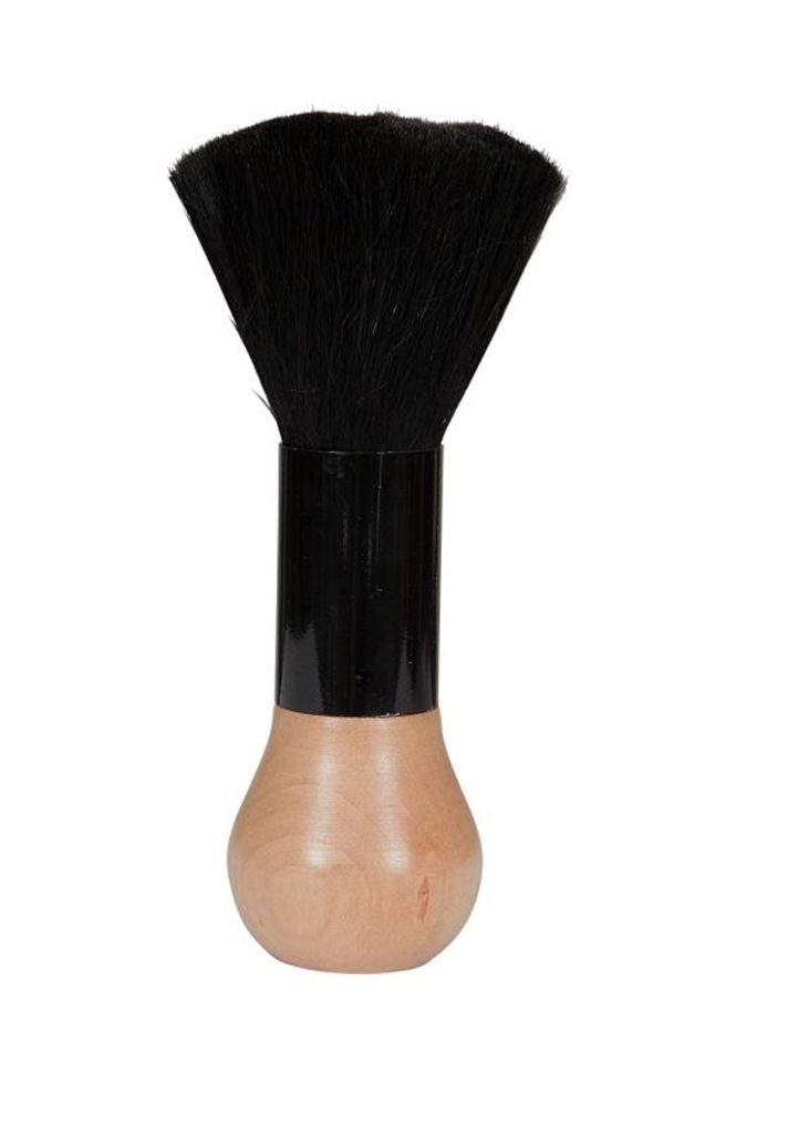 large wooden handle neck brush