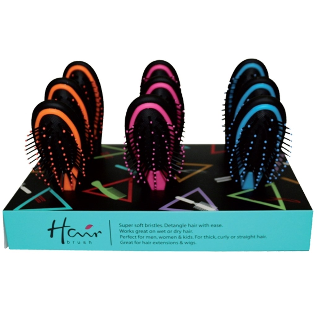 0val hair brushes 9 pack