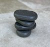 4 pc X LARGE OVULAR massage stone