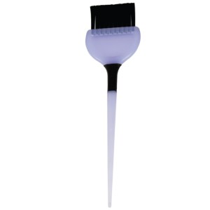 Plastic Fluro Grip Purple Tint Brush