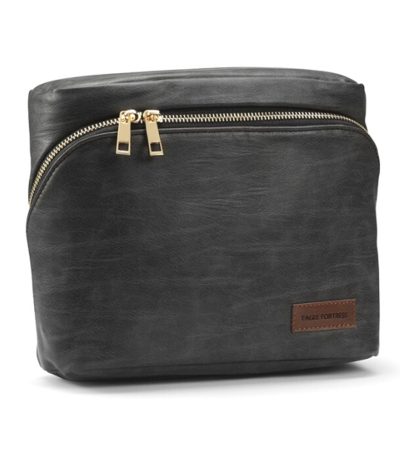 GUB Double Zip Black Tool Bag