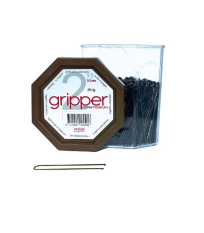 Gripper 50mm BRONZE Ripple Pins