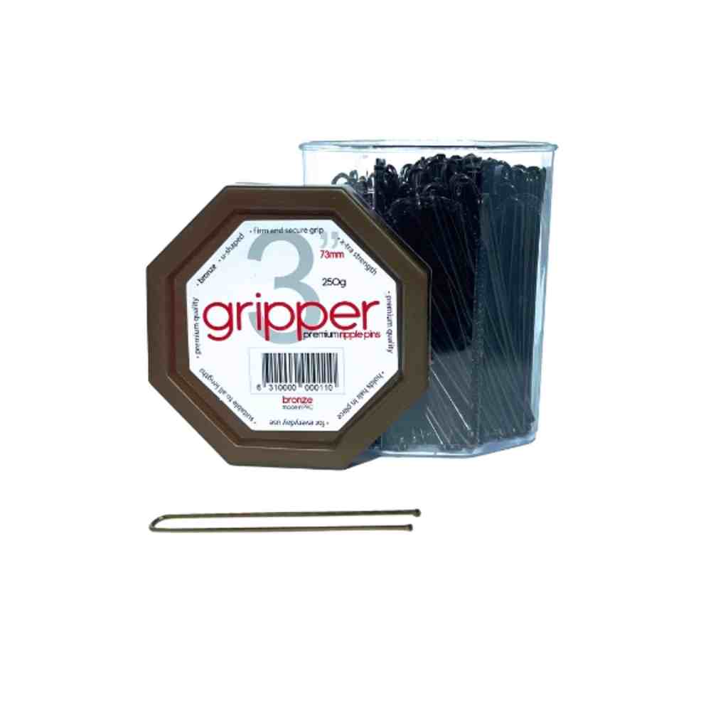 Gripper 73mm BRONZE Ripple Pins