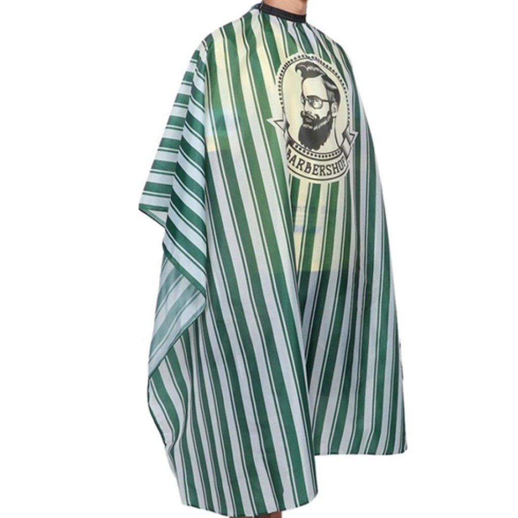 Green Barbershop Mens Cape