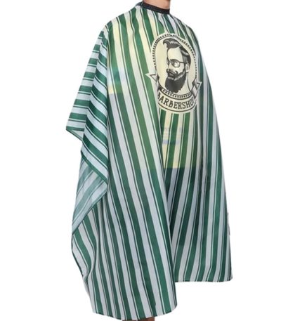 Green Barbershop Mens Cape