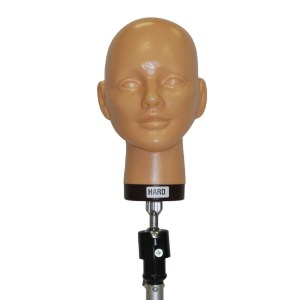 Hard Bald Mannequin Head