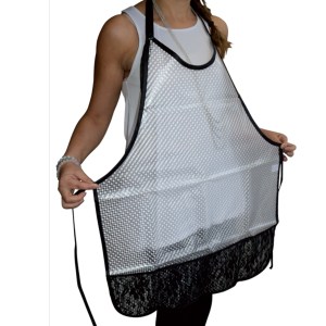 Lace and Clear Apron