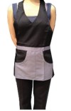 2 Tone Apron - Black & Silver