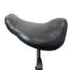Brumby Stool - Black Base - Click'n Clean Castor Wheels - Image 3