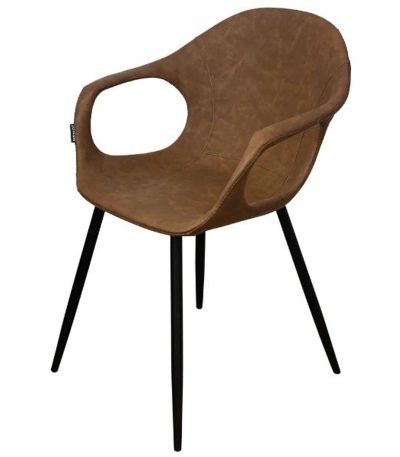 Zelda Tan Waiting Chair, Salon Waiting Chair, Comfortable Waiting Chair, Tan Salon Chair, Client Waiting Seating, Salon Lounge Chair,