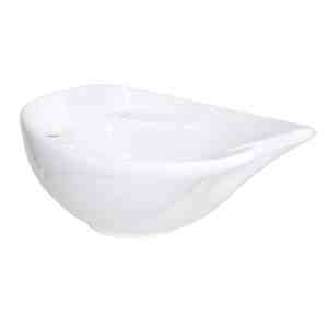 Atlantis Ceramic Basin - White
