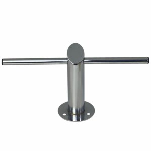 Cross Footrest - Chrome