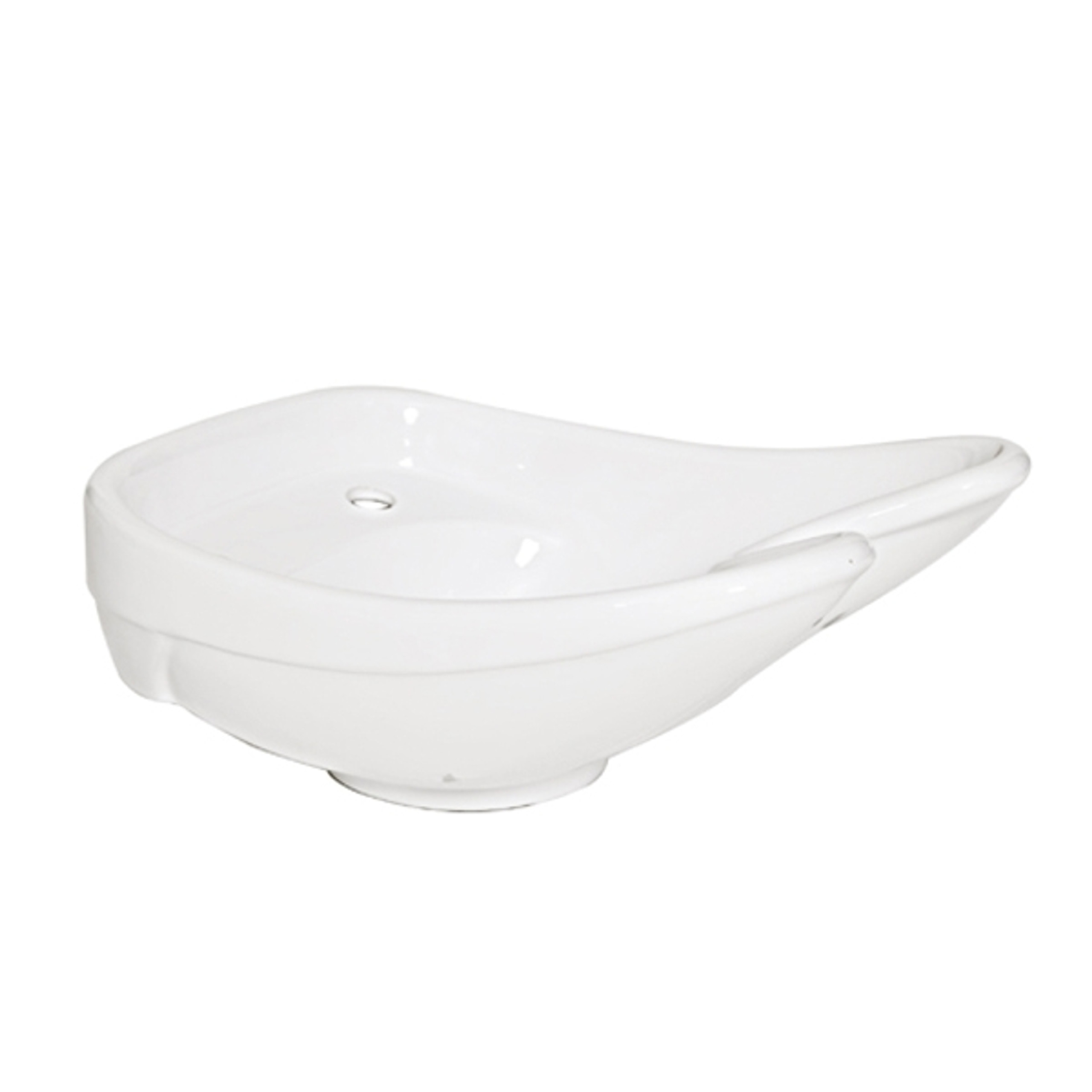 trevi_white__77423 Trevi II Ceramic Basin - White - Image 1
