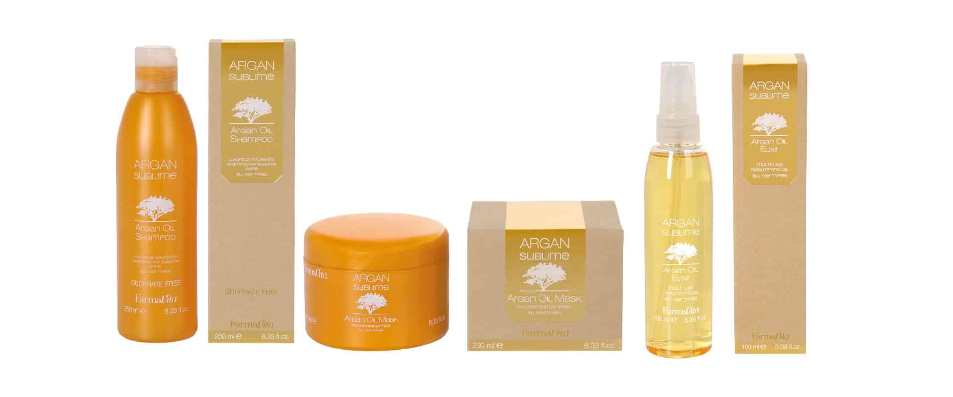 Argan Sublime hair products, Farmavita Argan Sublime, Argan Sublime Australia, Argan oil hair treatment, Argan Sublime shampoo