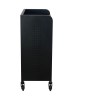 Fusion Black 4 Drawer Hairdressing Beauty Trolley - Black - Click'n Clean Castor Wheels - Image 4