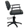 Chelsea Black Upholstery - Black Frame Styling Chair - Hydraulic - Image 6