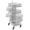 Aries 7 Tier Hairdressing Beauty Salon Trolley - Image 5