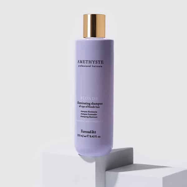Amethyste Blonde Illuminating Shampoo,shampoo for blonde hair,purple shampoo,toning shampoo for blonde hair,brightening shampoo for bleached hair,sulfate-free blonde shampoo,shampoo for grey hair,color-enhancing shampoo