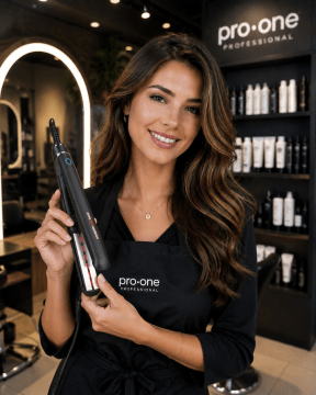 Salon hair straightener