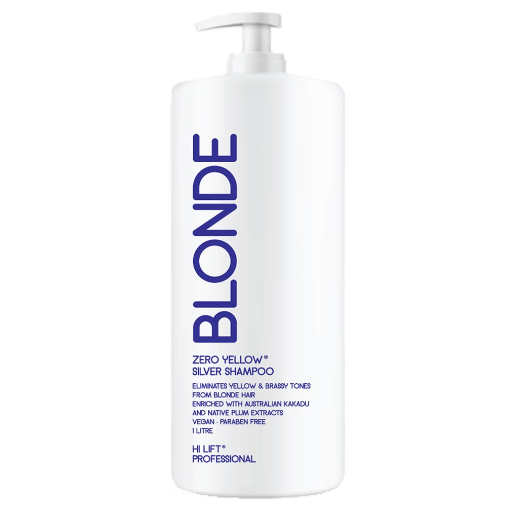 Hi Lift Blonde Zero Yellow Silver Shampoo 1 litre