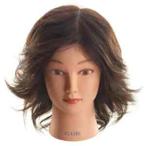 Hi Lift Mannequin Head Claire - Short Wavy